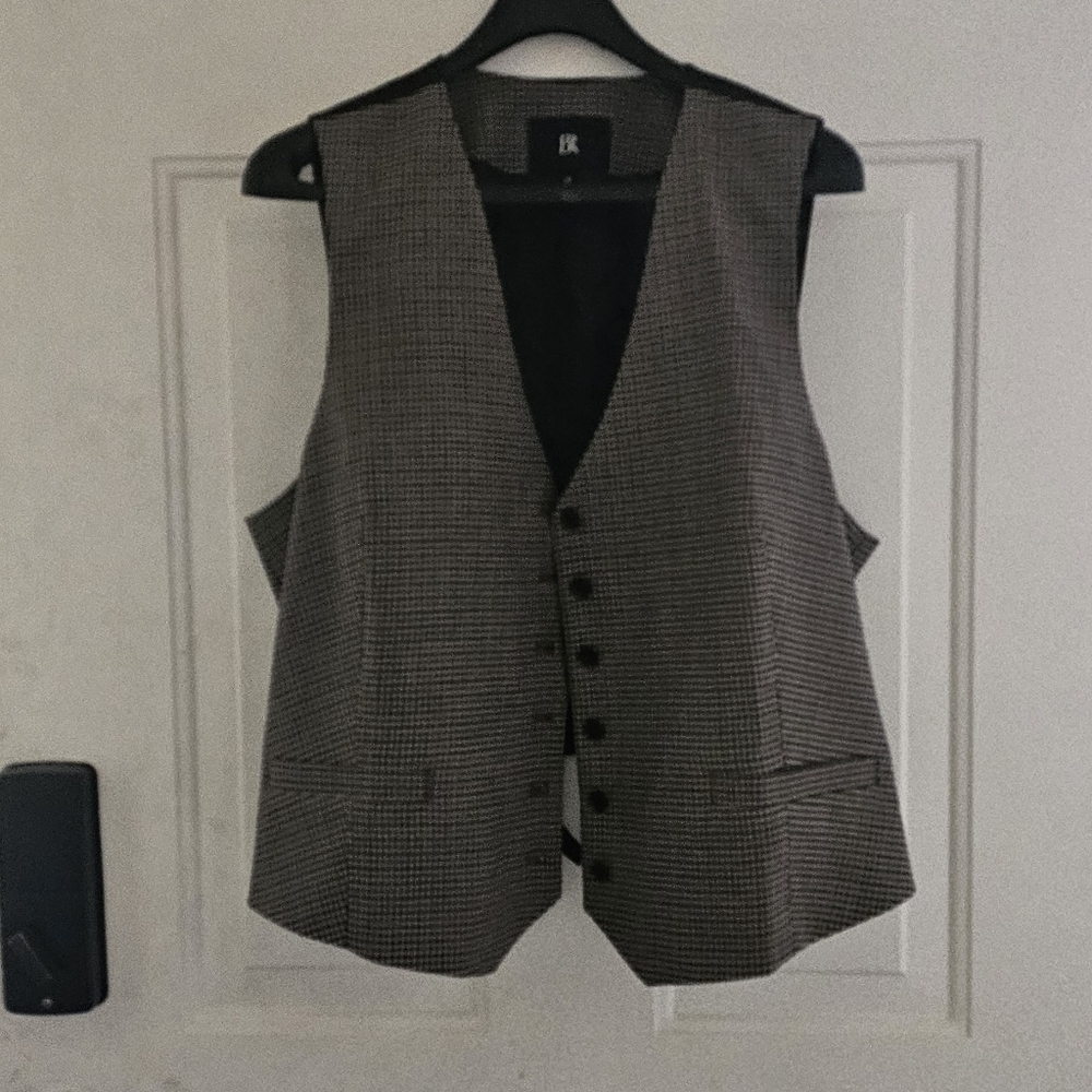 Banana Republic Gray Vest Classic Tailored Suiting